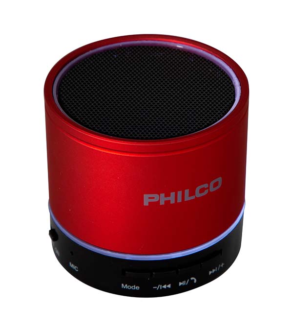 Ripley - PARLANTE BLUETOOTH PORTATIL CON ENTRADA SD/USB/ RADIO FM. RED