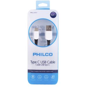 Ripley - CARGADOR DOBLE USB CARGA RAPIDA PHILCO 3.2 AMP