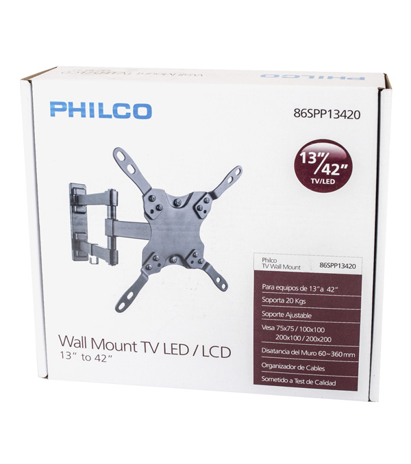 Philco - Soporte para TV 23 a 42 movible TV2342M