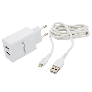 Cargador Rápido de Pared Philco 2.1 a Micro USB